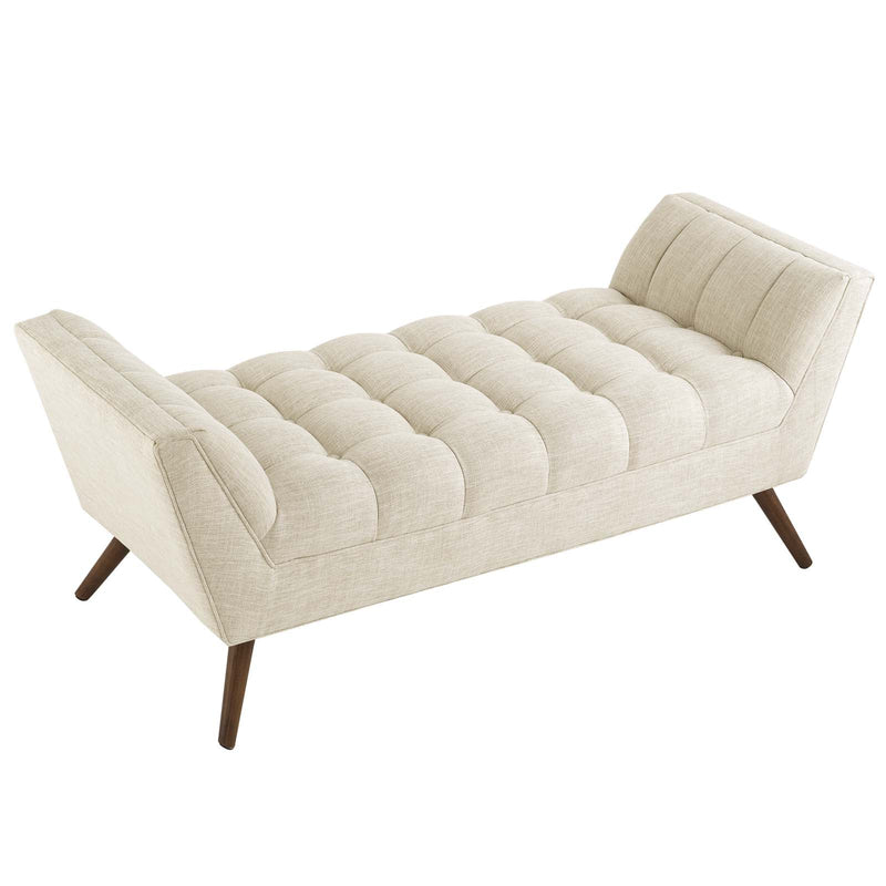 Kamari Medium Upholstered Fabric Bench