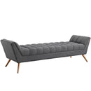 Kamari Upholstered Fabric Bench
