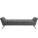 Kamari Upholstered Fabric Bench