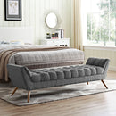 Kamari Upholstered Fabric Bench