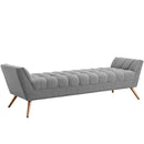 Kamari Upholstered Fabric Bench