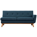 Brianna Right-Arm Upholstered Fabric Loveseat