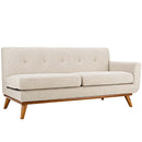 Brianna Right-Arm Upholstered Fabric Loveseat
