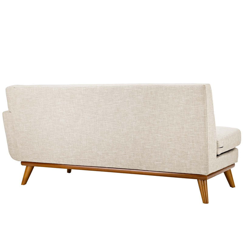 Brianna Right-Arm Upholstered Fabric Loveseat