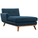 Brianna Left-Facing Upholstered Fabric Chaise