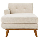 Brianna Left-Facing Upholstered Fabric Chaise