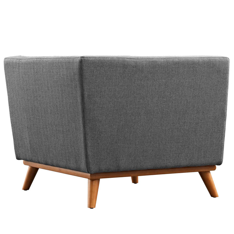 Brianna Upholstered Fabric Corner Chair