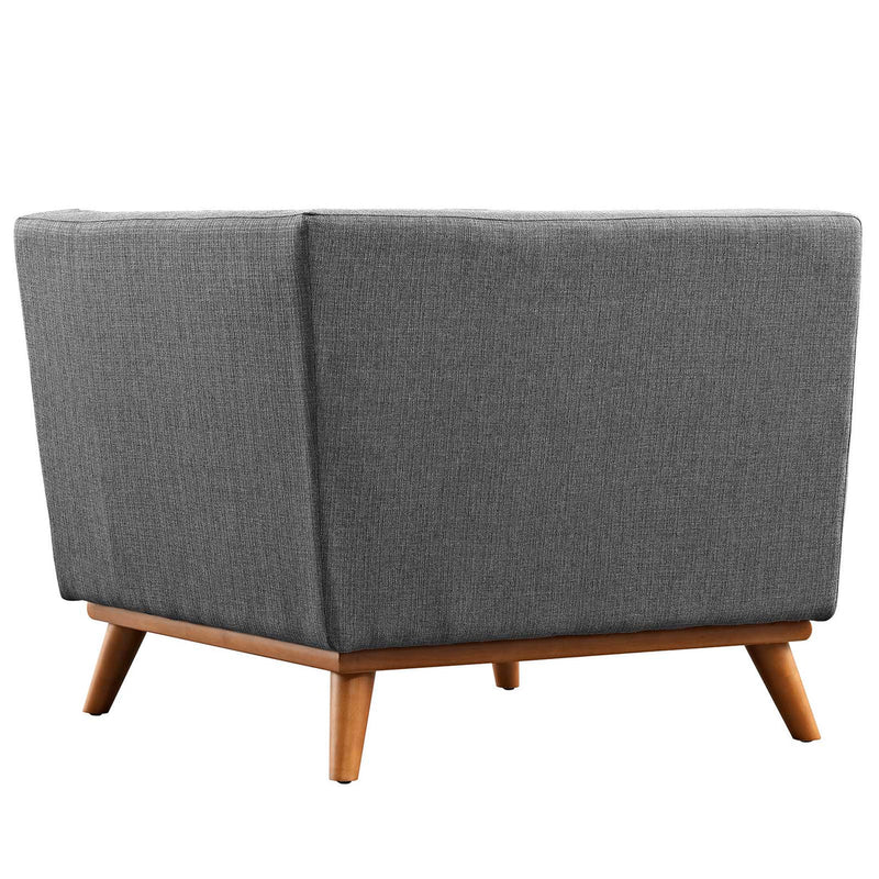 Brianna Upholstered Fabric Corner Chair