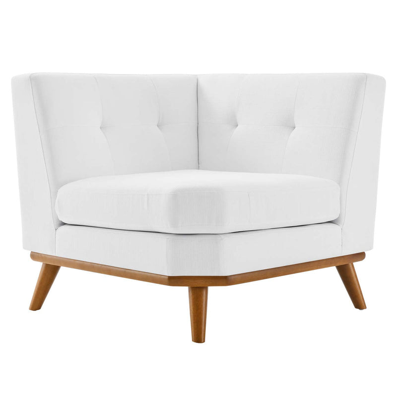 Brianna Upholstered Fabric Corner Chair