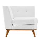 Brianna Upholstered Fabric Corner Chair