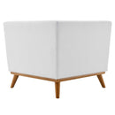 Brianna Upholstered Fabric Corner Chair