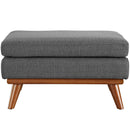 Brianna Upholstered Fabric Ottoman