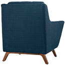 Valentina Upholstered Fabric Armchair