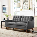 Valentina Upholstered Fabric Loveseat