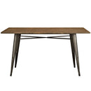 Ariya 59" Rectangle Wood Dining Table