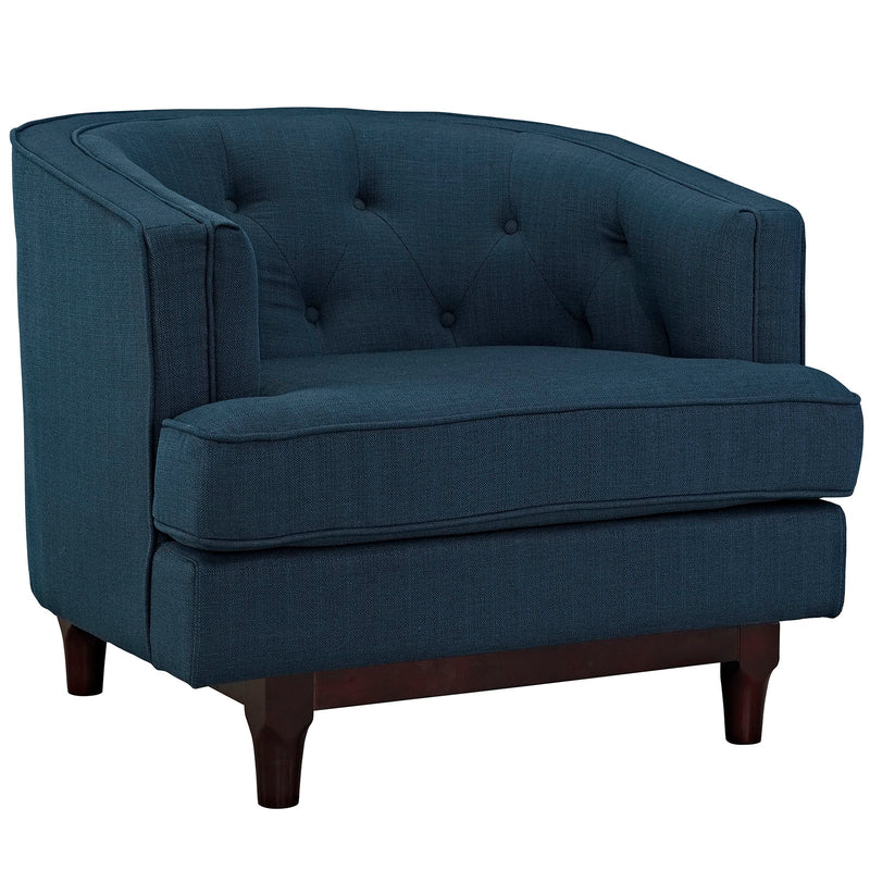 Eliam Upholstered Fabric Armchair