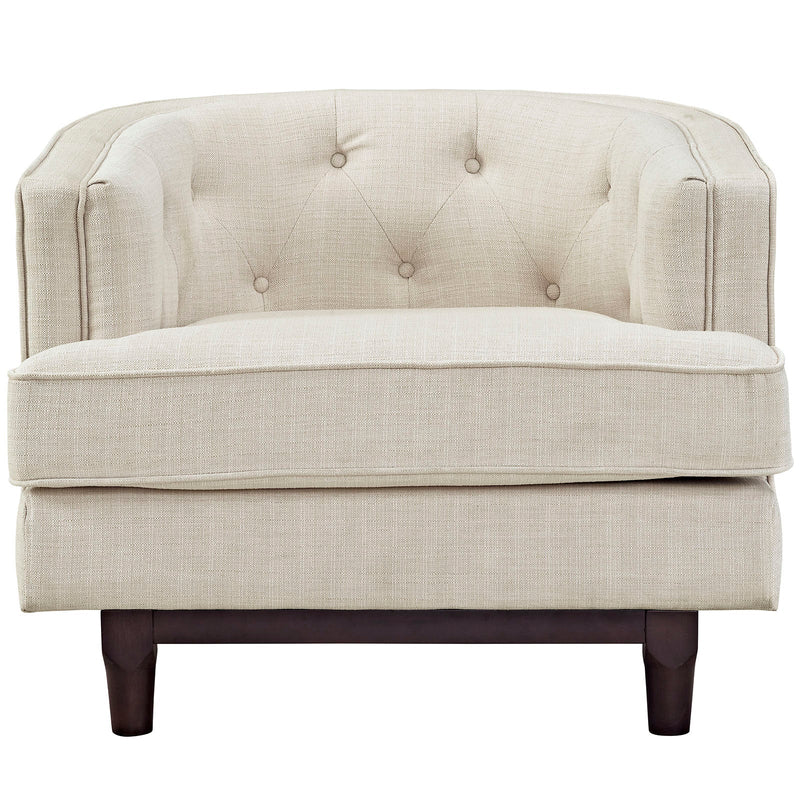 Eliam Upholstered Fabric Armchair