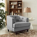 Eliam Upholstered Fabric Armchair