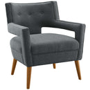 Francesca Upholstered Fabric Armchair