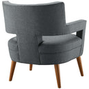 Francesca Upholstered Fabric Armchair