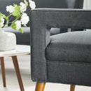 Francesca Upholstered Fabric Armchair