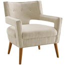 Francesca Upholstered Fabric Armchair