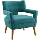 Francesca Upholstered Fabric Armchair
