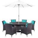 Ariyah 8 Piece Outdoor Patio Dining Set
