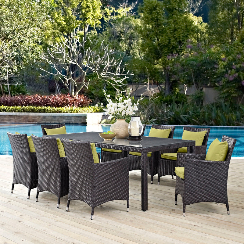 Alani 9 Piece Outdoor Patio Dining Set