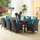 Alani 9 Piece Outdoor Patio Dining Set
