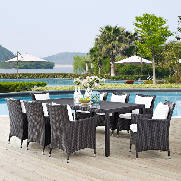 Alani 9 Piece Outdoor Patio Dining Set