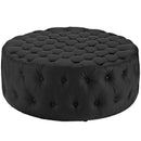 Anakin Upholstered Vinyl Ottoman