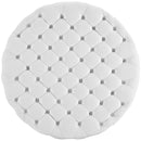 Anakin Upholstered Vinyl Ottoman