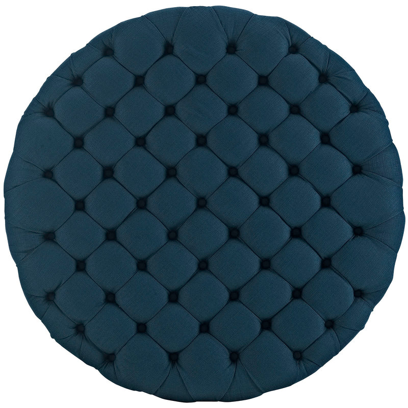 Anakin Upholstered Fabric Ottoman