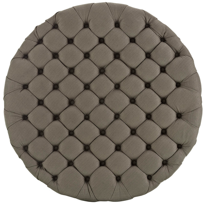 Anakin Upholstered Fabric Ottoman