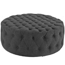 Anakin Upholstered Fabric Ottoman