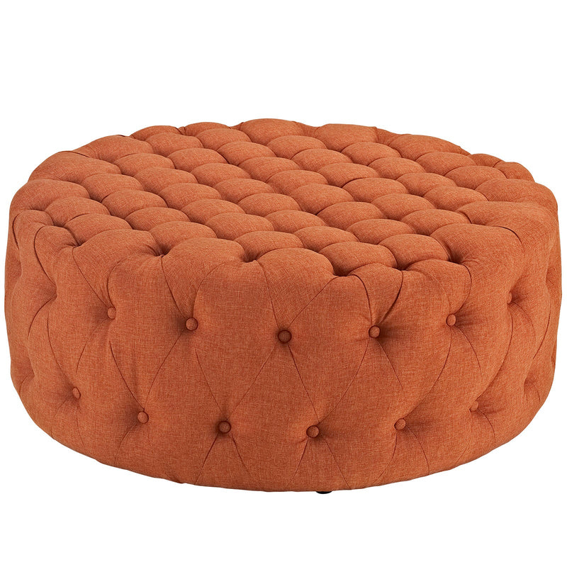 Anakin Upholstered Fabric Ottoman