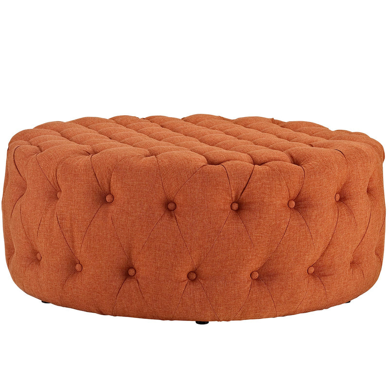 Anakin Upholstered Fabric Ottoman