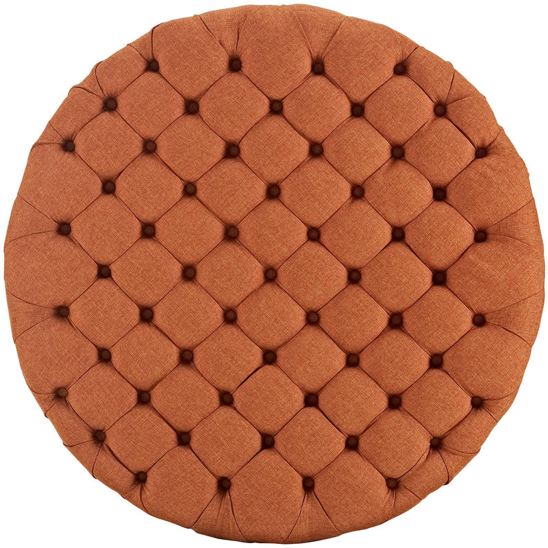 Anakin Upholstered Fabric Ottoman