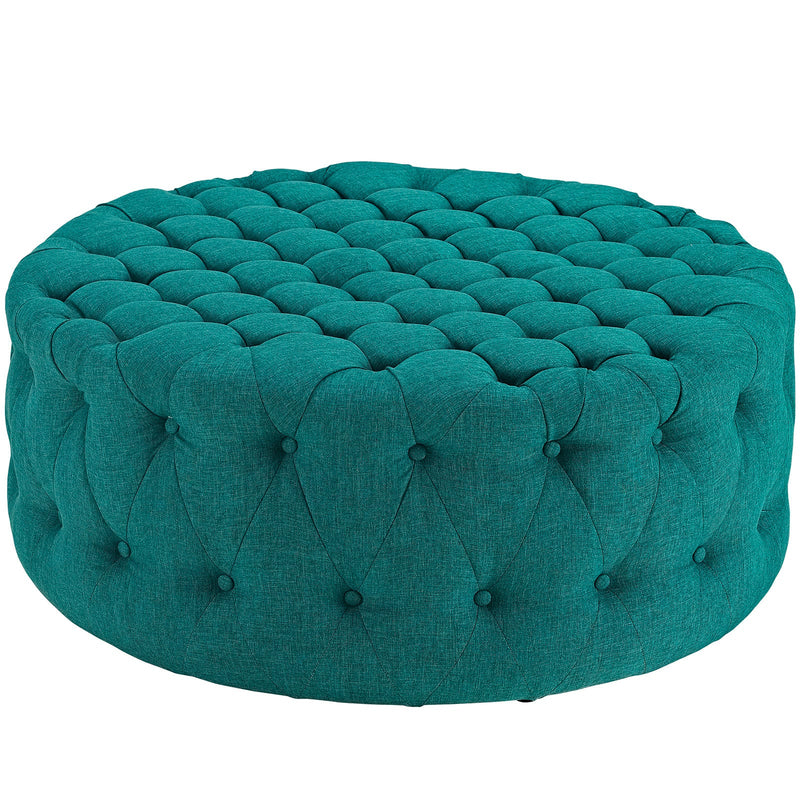Anakin Upholstered Fabric Ottoman