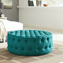 Anakin Upholstered Fabric Ottoman