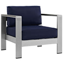Aviana Outdoor Patio Aluminum Armchair