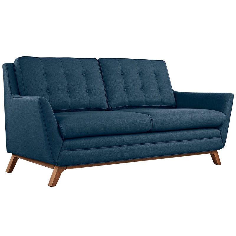 Valentina Living Room Set Upholstered Fabric Set of 2