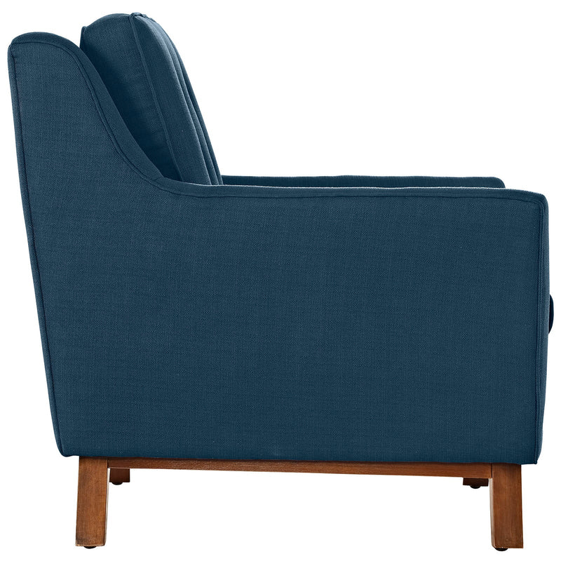 Valentina Living Room Set Upholstered Fabric Set of 2