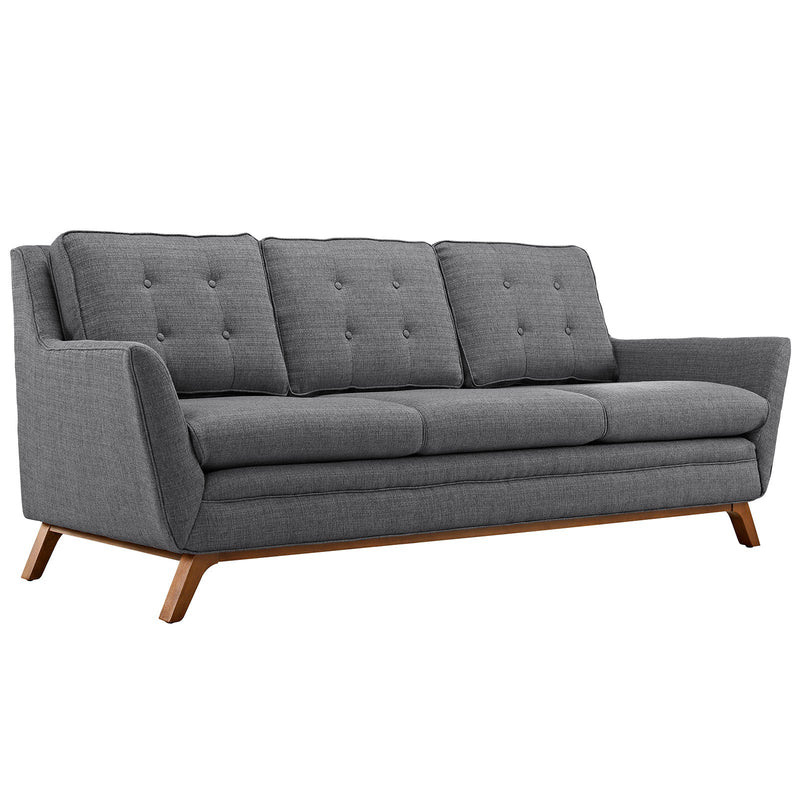 Valentina Living Room Set Upholstered Fabric Set of 2