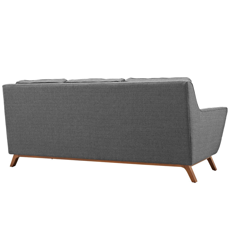 Valentina Living Room Set Upholstered Fabric Set of 2