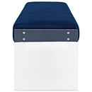 Khalani Performance Velvet Bench