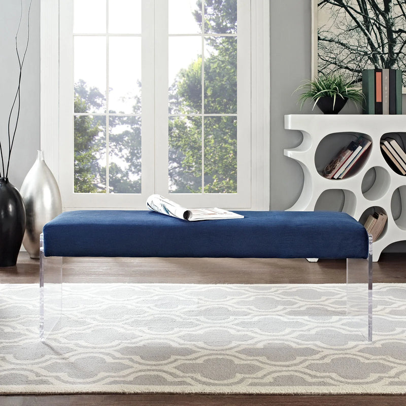Khalani Performance Velvet Bench