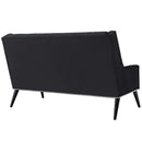 Theo Performance Velvet Loveseat