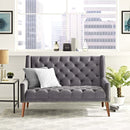 Theo Performance Velvet Loveseat